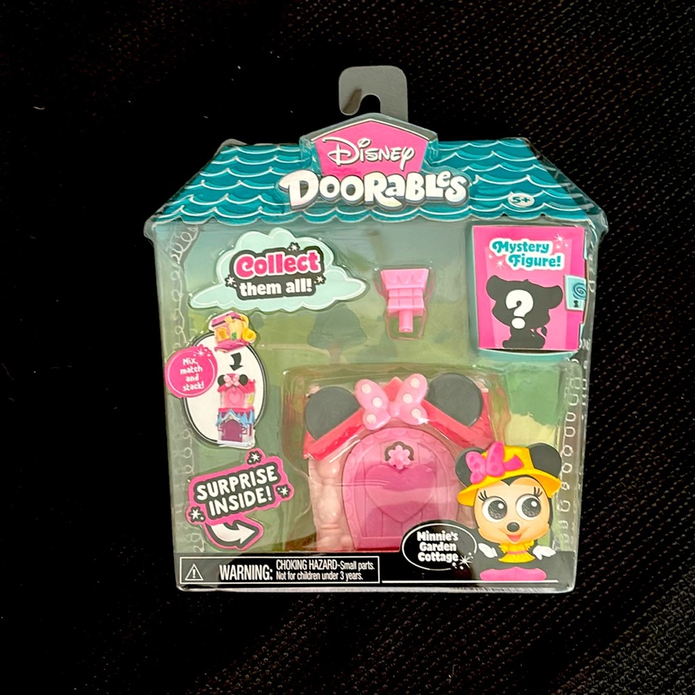 🌷5/$10🌷Disney Doorables Mini Playset Minnie Mouse’s Garden Cottage